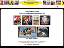 Tablet Screenshot of disc-records.com